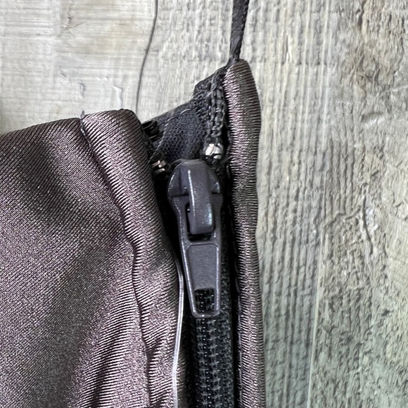 City Studio Size 1 Sleeveless 1 Shoulder Asymmetrical Maxi Evening Sheath Dress - Picture 8 of 10